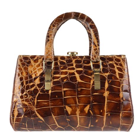 classic hermes crocodile tote|genuine crocodile bag.